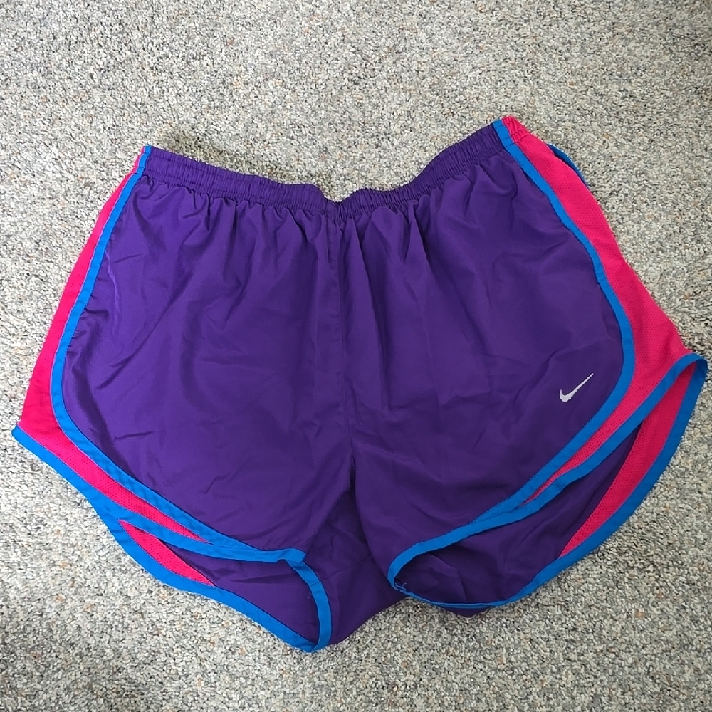 Nike Women's Purple Running Shorts Large
